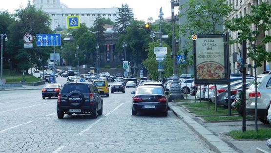 Фото рекламной плоскости по адресу Грушевского Михаила ул. / Европейская пл. Фото рекламной плоскости по адресу Грушевского Михаила ул. / Европейская пл.