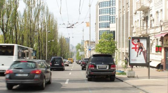 Фото рекламной плоскости по адресу Тараса Шевченко бул. 26