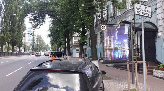 Фото рекламної площини за адресою Тараса Шевченко бул. 31 Фото рекламної площини за адресою Тараса Шевченко бул. 31