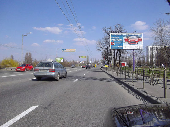 Фото рекламної площини за адресою Воссоединения/ул.Плеханова напрвление на Ленинградскую пл.