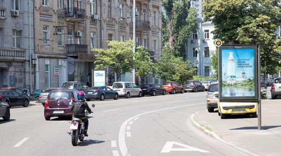 Фото рекламной плоскости по адресу Саксаганского ул. 50