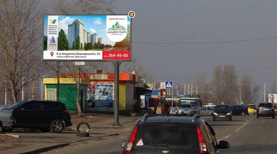 Фото рекламної площини за адресою Оноре де Бальзака ул., напротив д.№92