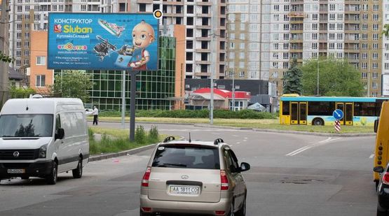 Фото рекламної площини за адресою Панельная ул., напротив д.№1 Фото рекламної площини за адресою Панельная ул., напротив д.№1