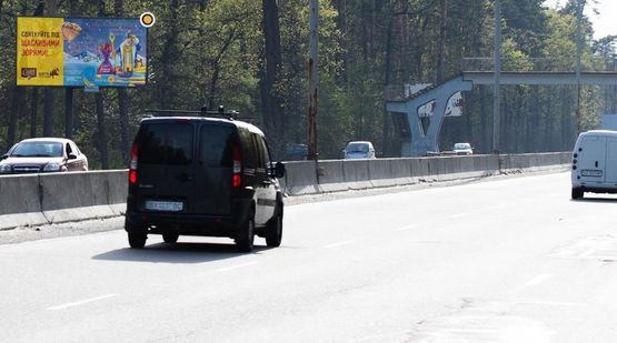 Фото рекламної площини за адресою Большая Кольцевая дорога, к Городской ул. и Гостомельскому шоссе