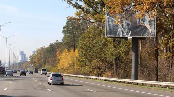 Фото рекламной плоскости по адресу Бориспольское шоссе, 19км 400м, щит 11, в Киев