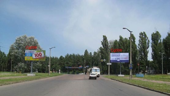 Фото рекламной плоскости по адресу Глебова ул., напротив АЗС "Авис" Фото рекламной плоскости по адресу Глебова ул., напротив АЗС "Авис"