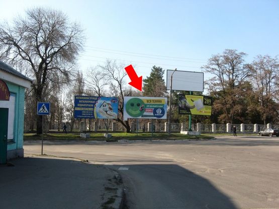 Фото рекламной плоскости по адресу вул. Богаєвського (вул. 40 років Жовтня) - вул. Гранітна