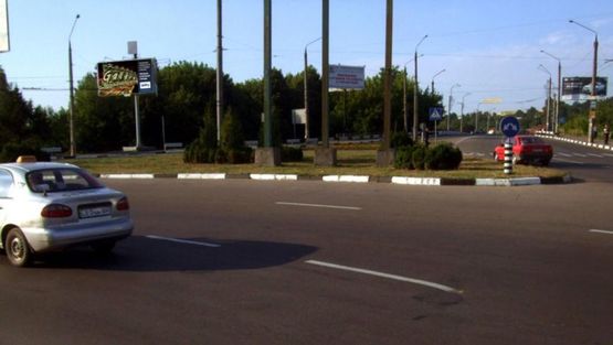 Фото рекламной плоскости по адресу Гагарина ул, транспортное кольцо, с ул Хотинской Фото рекламной плоскости по адресу Гагарина ул, транспортное кольцо, с ул Хотинской