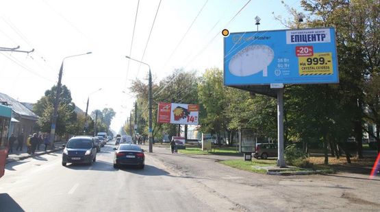 Фото рекламної площини за адресою Главная ул, 198а, из цетра Фото рекламної площини за адресою Главная ул, 198а, из цетра
