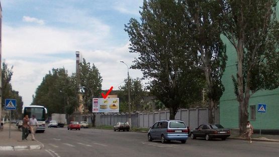 Фото рекламної площини за адресою Бериславское шоссе, Ж/Д вокзал