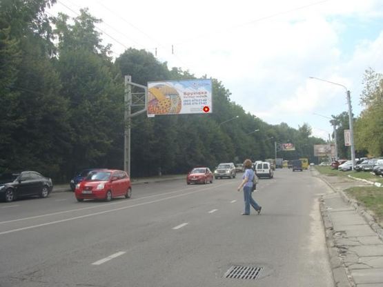 Фото рекламной плоскости по адресу Выговского ул, 55, к ул Любинской Фото рекламной плоскости по адресу Выговского ул, 55, к ул Любинской