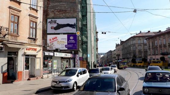 Фото рекламной плоскости по адресу Шевченко ул. 4, нижний Фото рекламной плоскости по адресу Шевченко ул. 4, нижний