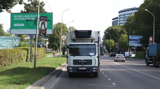 Фото рекламной плоскости по адресу Липинського ул., 13 Фото рекламной плоскости по адресу Липинського ул., 13