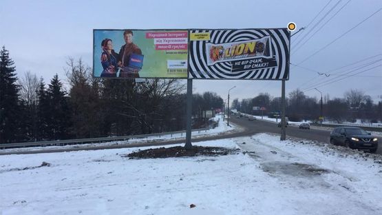 Фото рекламної площини за адресою Микулинецкая ул / Будного Ст ул, из центра, правый