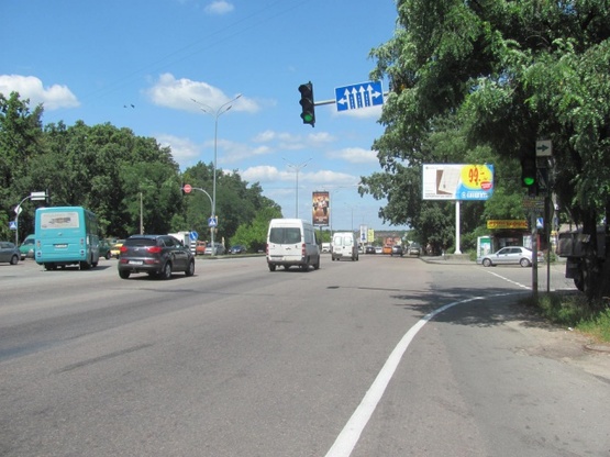 Фото рекламної площини за адресою пр-т Палладина /ул. Плодовая, поворот к гипермаркету Эпицентр Фото рекламної площини за адресою пр-т Палладина /ул. Плодовая, поворот к гипермаркету Эпицентр
