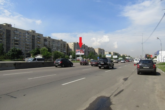 Фото рекламної площини за адресою Ватутина Генерала. просп. 30, (АЗС "ОККО",АЗВ "БРСМ-Нафта", в сторону перекрестка  Перова/Ватутина)