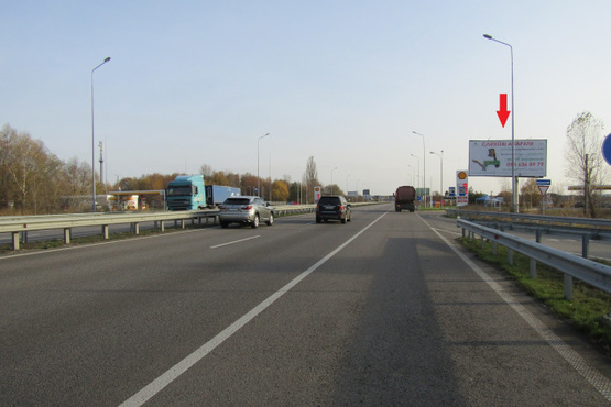 Фото рекламной плоскости по адресу Новообуховская трасса (Днепропетровское шоссе), в направлении из г.Киева, ресторан "Хуторок", АЗС "Shell", гостинничный комплекс "Aquarius", 9км+100метров