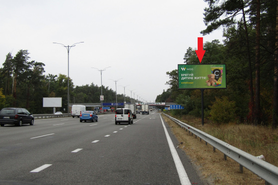 Фото рекламної площини за адресою Бориспольская трасса в г.Киев (23+900м., АЗС "ANP"), в направл.м.Бориспольская Фото рекламної площини за адресою Бориспольская трасса в г.Киев (23+900м., АЗС "ANP"), в направл.м.Бориспольская