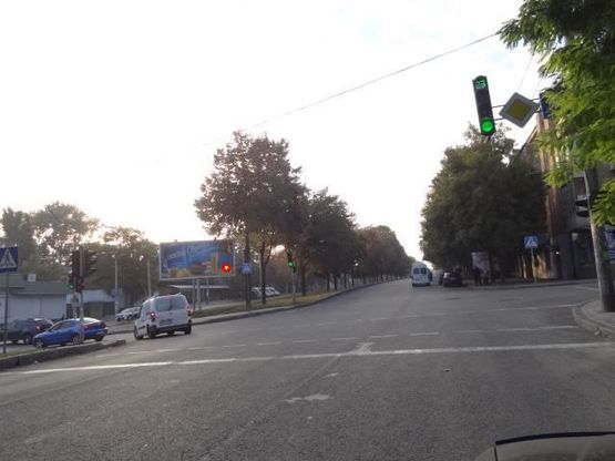 Фото рекламной плоскости по адресу Святослава Храброго ул. - Воскресенская ул., в центр