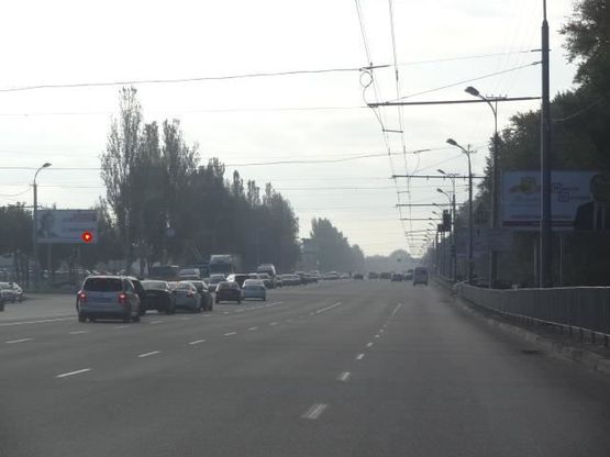 Фото рекламной плоскости по адресу Запорожское шоссе - Космическая ул., из центра Фото рекламной плоскости по адресу Запорожское шоссе - Космическая ул., из центра