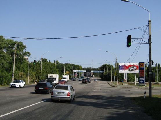 Фото рекламной плоскости по адресу m019A1,Запорізьке шосе - вул. Старокодацька, в'їзд у місто Фото рекламной плоскости по адресу m019A1,Запорізьке шосе - вул. Старокодацька, в'їзд у місто