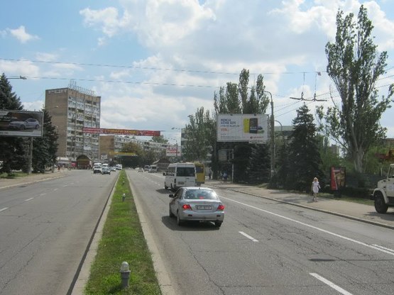 Фото рекламной плоскости по адресу пр.Леніна – дамба, банк