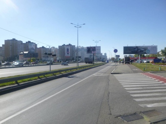 Фото рекламної площини за адресою Бажана проспект развязка. с Петра Григоренка