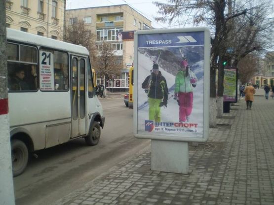 Фото рекламної площини за адресою ул. Большая Перспективная