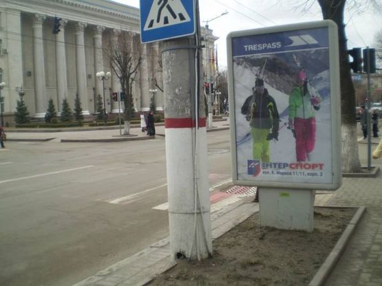 Фото рекламної площини за адресою ул. Большая Перспективная