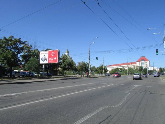 Фото рекламной плоскости по адресу Маршала Малиновського, 8  / Добринінська, (світлофор), зупинка "Пожежне депо" Фото рекламной плоскости по адресу Маршала Малиновського, 8  / Добринінська, (світлофор), зупинка "Пожежне депо"