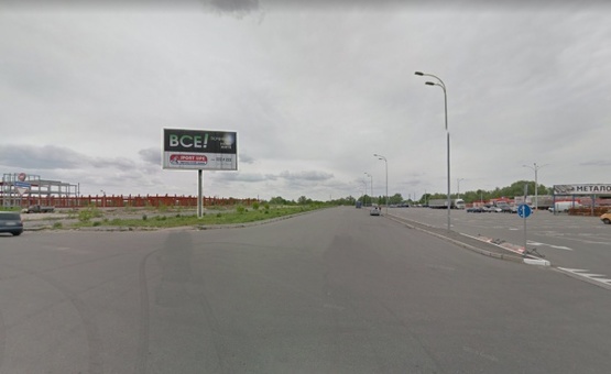 Фото рекламної площини за адресою Петра Григоренка проспект, 40 (розподілювач), навпроти "Епіцентр"