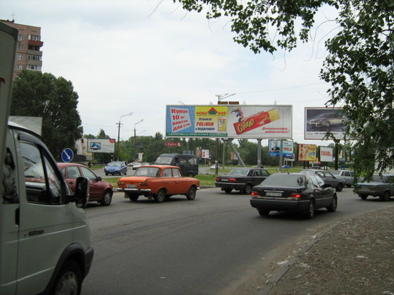 Фото рекламной плоскости по адресу ул. Набережная Победы перед кольцом Фото рекламной плоскости по адресу ул. Набережная Победы перед кольцом