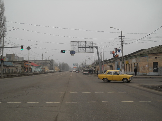 Фото рекламной плоскости по адресу Николаевская дорога №227 А1