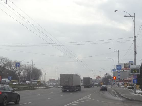 Фото рекламной плоскости по адресу Б. Окружная, 2 АЗС КЛО за БИЛЛОЙ А низ