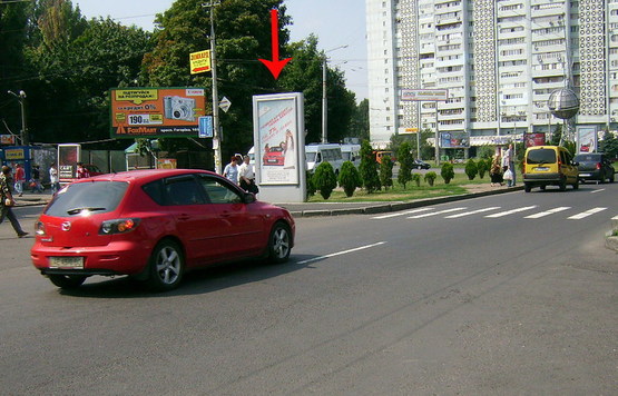 Фото рекламной плоскости по адресу Пр.гагарина, 175, Підстанція, До Тц Дафі Фото рекламной плоскости по адресу Пр.гагарина, 175, Підстанція, До Тц Дафі