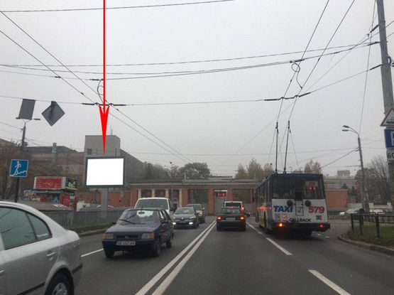 Фото рекламной плоскости по адресу s160B,вул. Титова - вул. Макарова