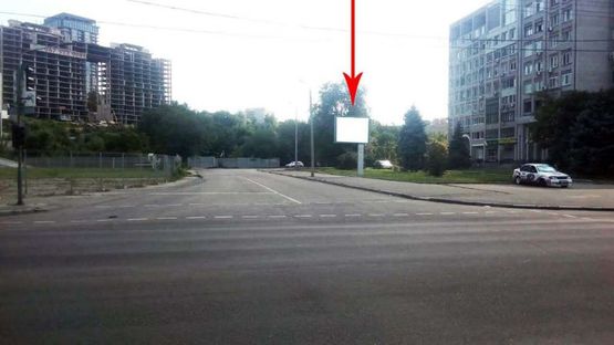 Фото рекламной плоскости по адресу t006A,вул. Січеславська Набережна - вул. Ливарна
