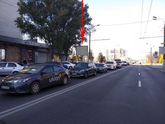 Фото рекламної площини за адресою t037B,вул. Січеславська Набережна - вул. Павла Нірінберга, 2, біля світлофора Фото рекламної площини за адресою t037B,вул. Січеславська Набережна - вул. Павла Нірінберга, 2, біля світлофора