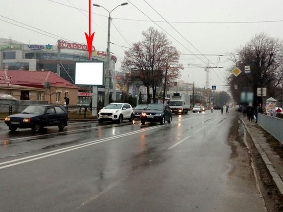 Фото рекламної площини за адресою t106B,вул. Титова - вул. Макарова, біля ТРЦ "Апполо", біля світлофора