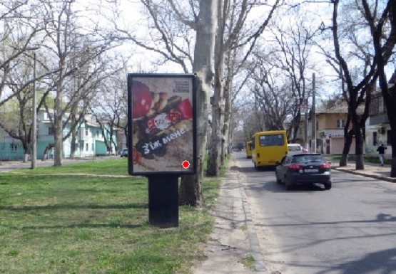 Фото рекламной плоскости по адресу Адмиральский пр.,  25 A