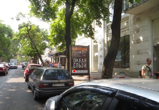 Фото рекламной плоскости по адресу Екатерининская, 10 А