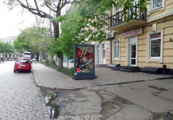 Фото рекламної площини за адресою Соборная, 4 А