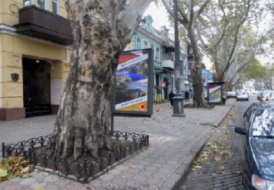 Фото рекламної площини за адресою Пушкинская, 65 В