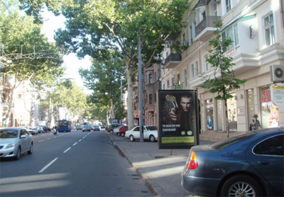 Фото рекламної площини за адресою Ришельевская, 21 B