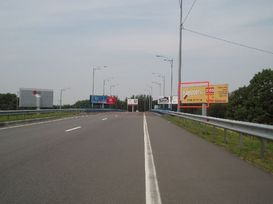 Фото рекламной плоскости по адресу Бориспольская трасса-8 ( из  Аэропорта, справа)