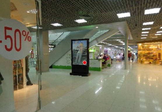 Фото рекламной плоскости по адресу ТЦ Fontan Sky холл №3А1