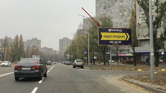 Фото рекламної площини за адресою ул.Е.Сверстюка, д. 23 Фото рекламної площини за адресою ул.Е.Сверстюка, д. 23