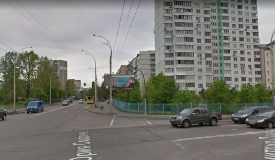 Фото рекламной плоскости по адресу ул.академика Вильямса-ул. Смолича Фото рекламной плоскости по адресу ул.академика Вильямса-ул. Смолича