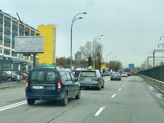 Фото рекламной плоскости по адресу ул.Николая Гринченко,18 Фото рекламной плоскости по адресу ул.Николая Гринченко,18