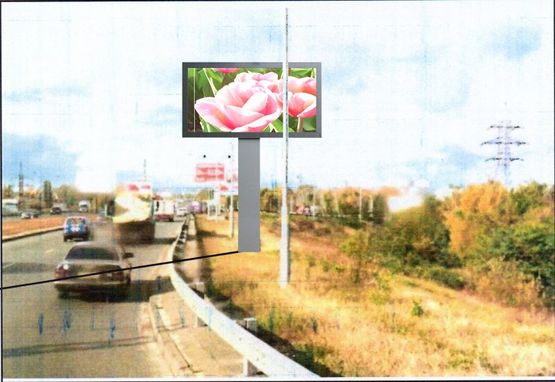 Фото рекламної площини за адресою просп. Московский, заезд на ул.Богатырскую, направо Фото рекламної площини за адресою просп. Московский, заезд на ул.Богатырскую, направо